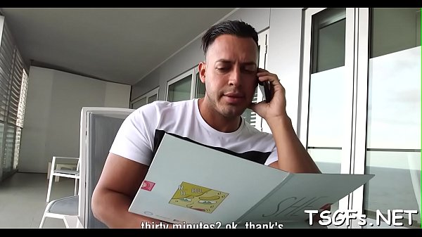 Hot boy gives the lady-man bitch some oral and fucks her ass