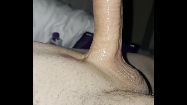 Stroking Cock in Warmed Lubed Fleshlight