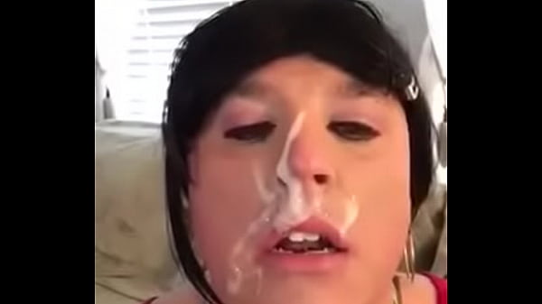 Play MP4 - cum eating sissy crossdresser