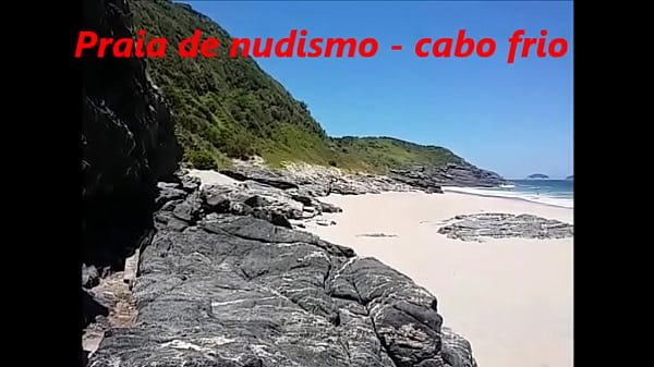EU NA PRAIA DE NUDISMO EM CABO FRIO