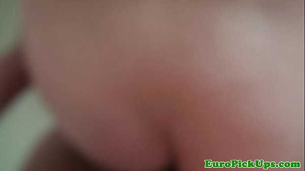Picked up brunette close_up sex for_cash