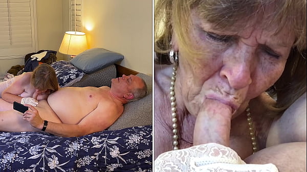 Mature Old Gilf Gives Fantastic Blowjob thumbnail
