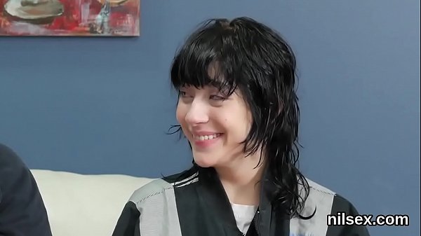 Wacky sweetie is brought in_ass hole madhouse for awkward therapy