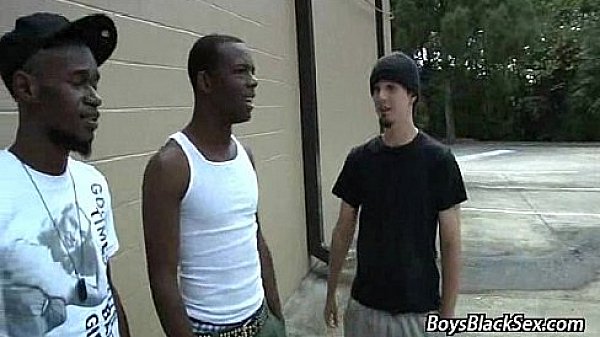 Blacks On Boys - Interracial Hardcore Gay Porn Movie 06 thumbnail