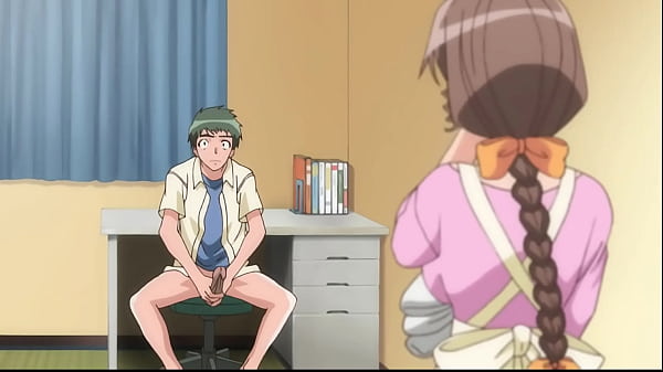 UncensoredHentai_My stepmother catches mejerkingoff