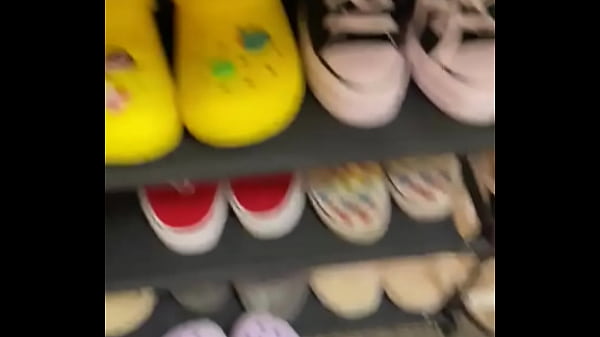 A sneak peek of my friends collection of shoes at my disposal