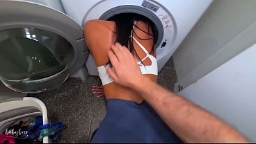 Stuck Step Sister Fucked by Step Bro in Washing Machine &_ Takes Load in Mouth Stuck Step Sister Fucked by Step Bro in Washing Machine &_ Takes Load in Mouth