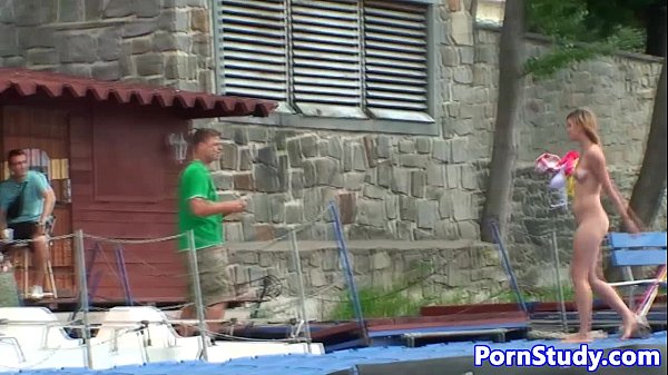 Public nudefetish_eurobaberides waterbike