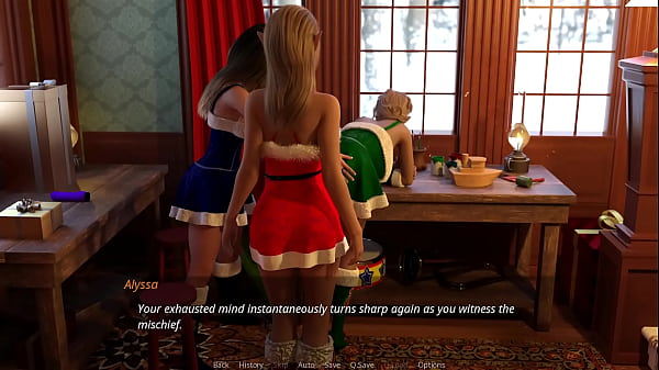The Lust City #47 - 18 Year Old Busty Cristmas Elf Shows Her Beautiful Body For Santa After She Disappointed Him 