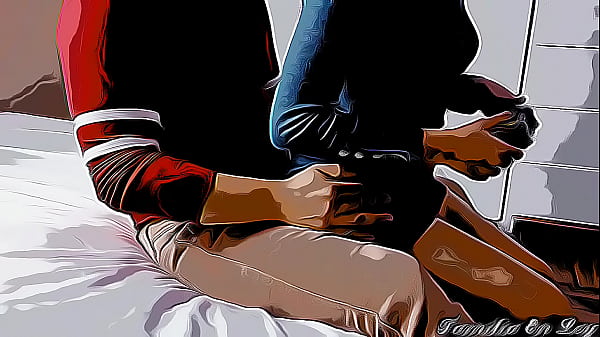 Mi Cuñada Caliente Quiere Aprender a_Jugar Videos Juegos Sentada en mis Piernas Parte1 Version Cartoon