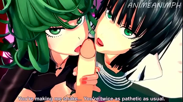 One punch_Man Saitama comendo tatsumaki e_sua irmã u