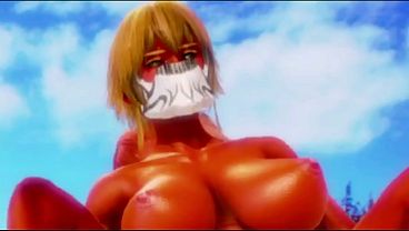 Tier Harribel from Bleach gets fuck standing