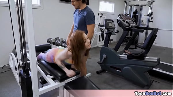 Two Teens Special Workout Session With A Lucky Guy thumbnail