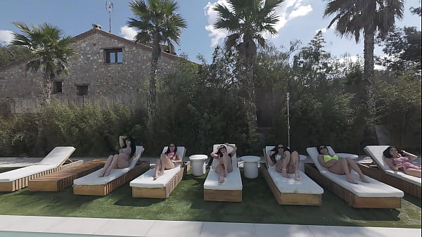 My friends give me 10 women at once for my birthday