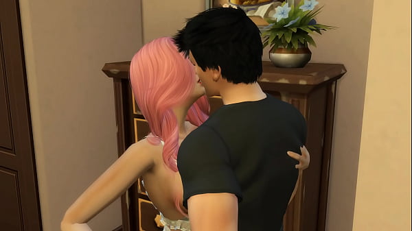 Asian Trans fucked by Big Latino Cock 