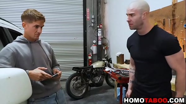 Stepdad ordered stepson to suck his dick & fuck his ass 