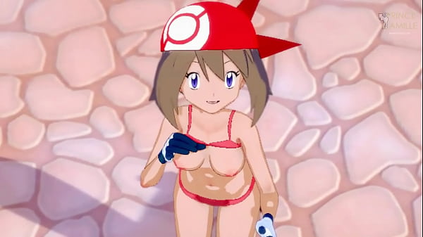 Haruka wants to train with your pokeballs 