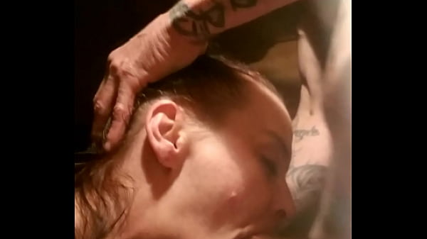 Sexy chic sucks my cock 