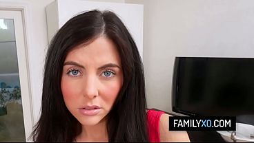 Stepdaughter gives her stepdad a blowjob in exchange for letting her go out