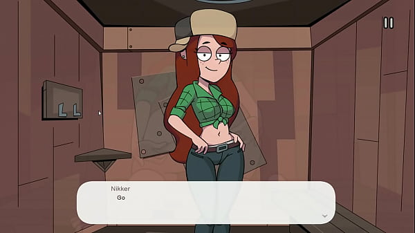 Wendy using her boobs