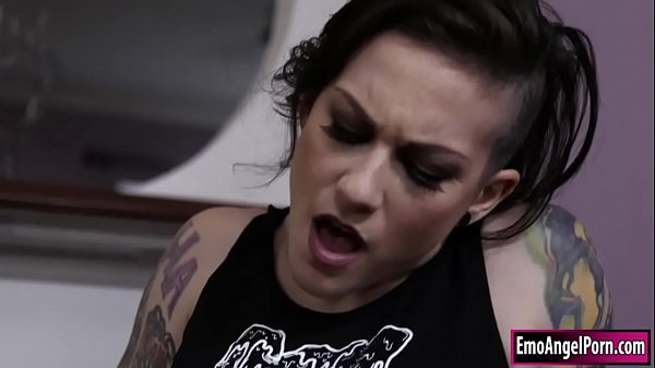 Tattooed slutgets analed by_huge cock