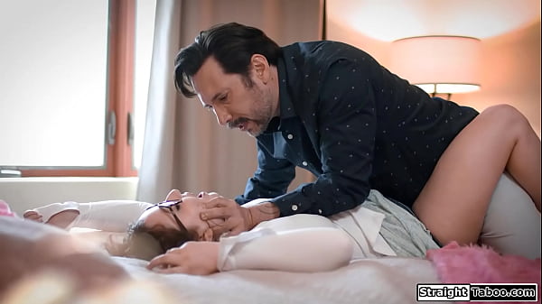 I know youve been fucking your students petite coed leana lovings tells her guy gives her what she wants but can she handle his rough side