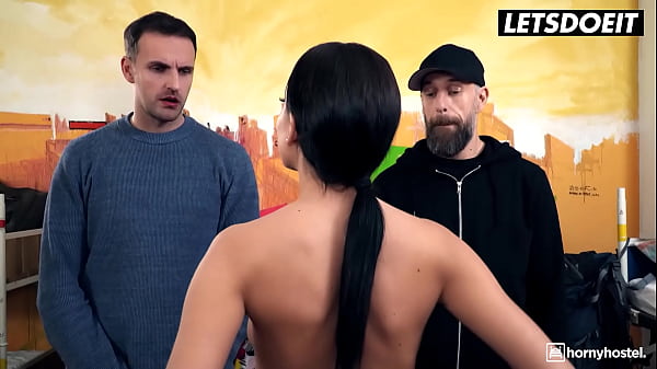 Small tits lexi layo is a cheating slut that fucks with hostel roommate horny hostel