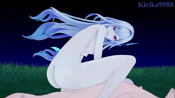 Skirk and Varesa intense sex. - Genshin Impact Hentai 