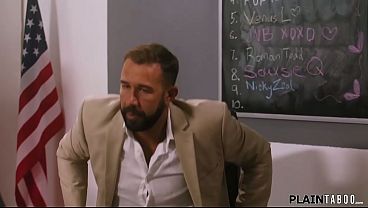 Nonton Students Pixie Smalls And Myra Moans Ask Their Tech Teacher For Help.hes Willing But Want Their Pussies In Return.he Bangs Both Petite Teens In Class thumbnail