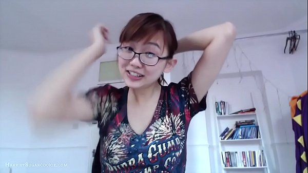 Asian teen talks fast