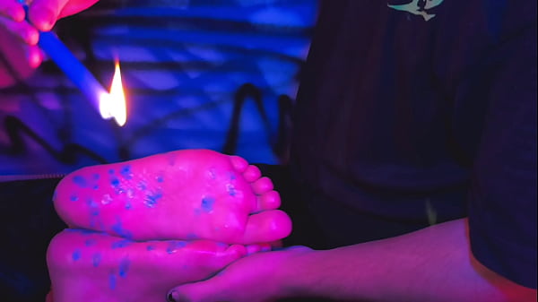 I Offer Candle Wax Play On Your Tied_Feet