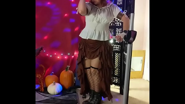 Halloween steampunk pussy dancedirty bit
