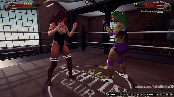 Helena vs jennifer nf3d female mma combat 