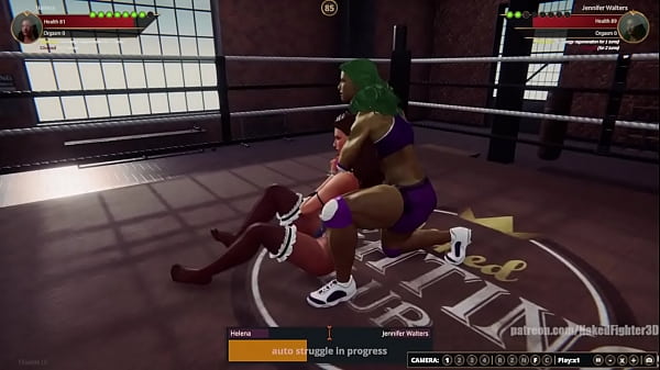 Helena vs jennifer nf3d female mma combat