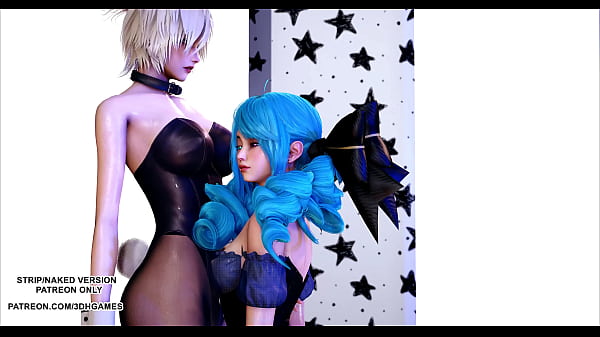 MMDBEAST HYUNA Trouble Maker Gwen_Riven League of_Legends_Uncensored Hentai