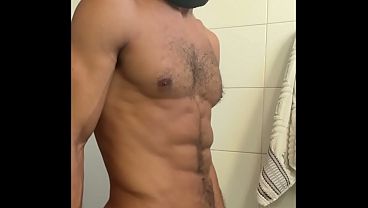 My huge cock looks like a third leg
