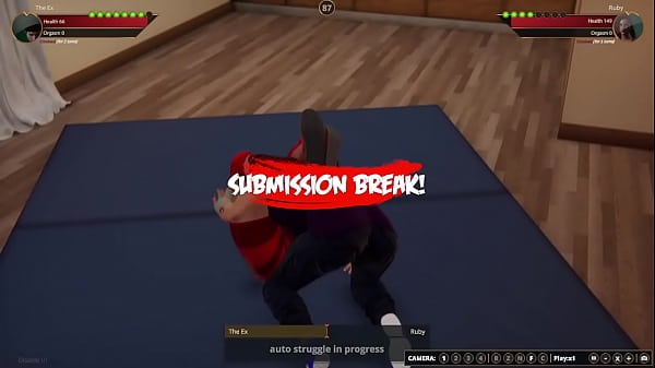 The ex vs ruby nf3d female mma apartment wrestling