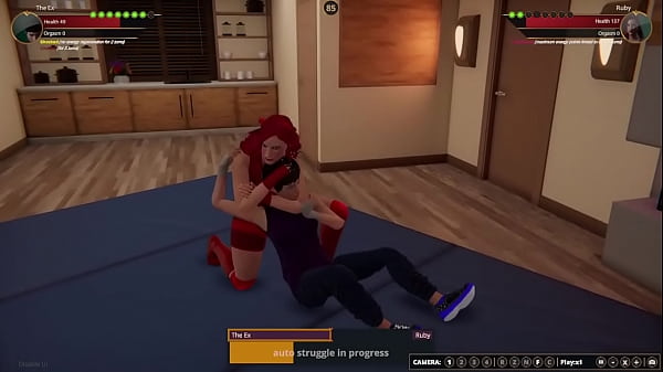 The Ex VS_Ruby Naked Fighter 3D