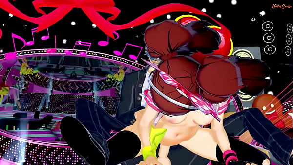 Play MP4 - Cute idol Rise Kujikawa gets fucked doggystyle in front of a live crowd&period; Persona 4 Hentai&period;