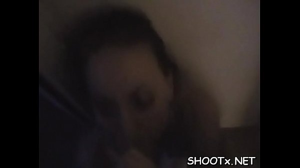 Ripe cookie takes a large cock 