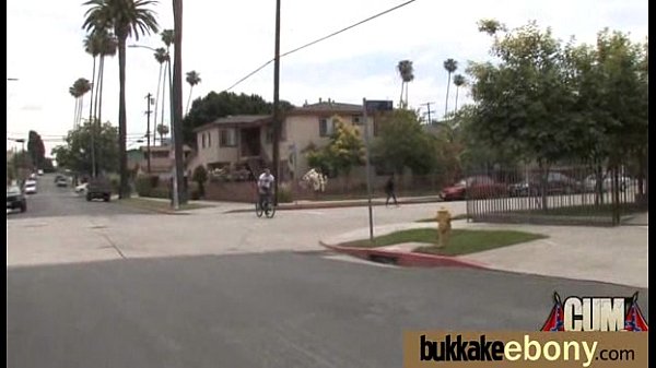 DP with german_ebony bukkake teen 5