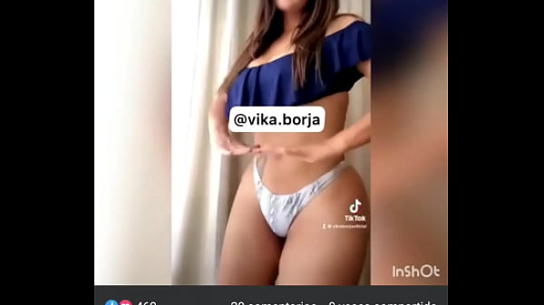 Vaika borja en calzones bailando tanga 