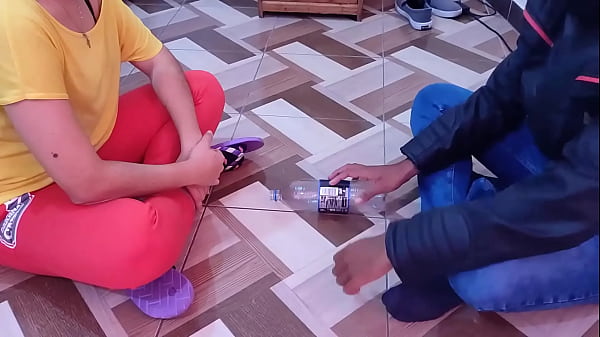 The bottle game my friend ends up fucking me