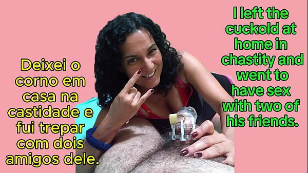 Corno Ficou Em Casa Na Castidade E Fui Trepar thumbnail