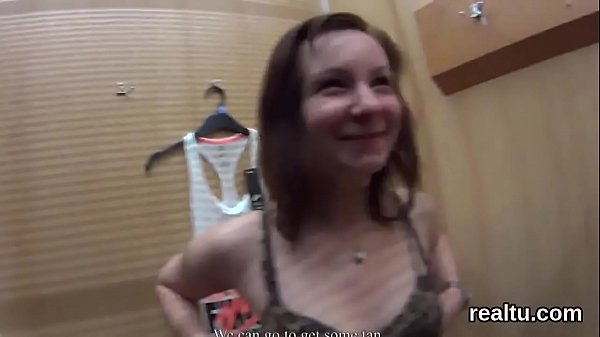 Perfect czech girl_was teased in the supermarket and screwed in pov
