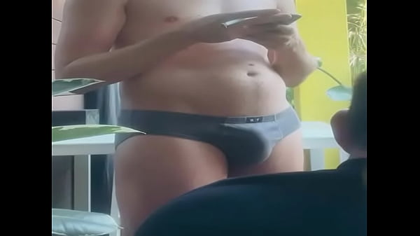 Amateur boy suddenly wets his pants right in front of his friend 