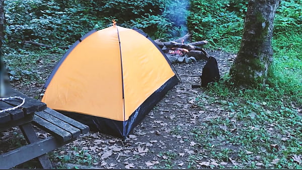 I fuck a hot beauty with a gorgeous ass in the forest 