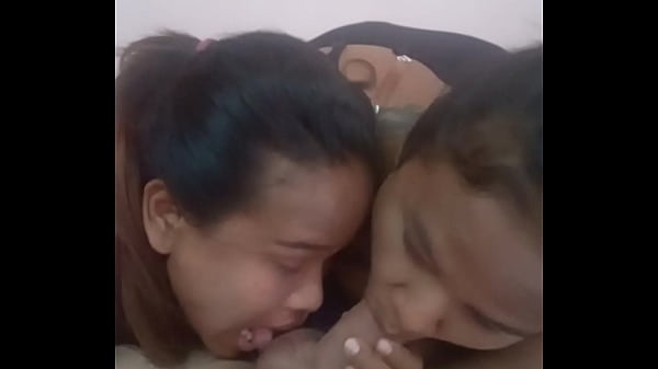 Two Sexy Women Sucking Lucky Guy thumbnail