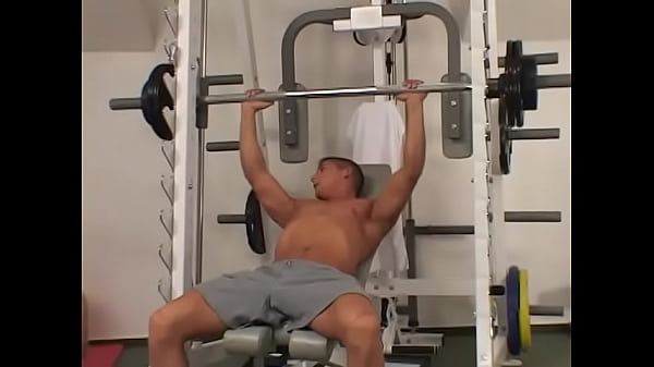 Two twink guys Tom Smith and Felix Lacroi have hardcore sex in the gym 