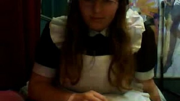 chub maid outfit from BBWCurvy.com strips and bates 